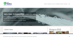 Desktop Screenshot of biopeople.eu